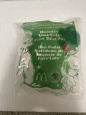 McDonalds Happy Meal Toys 2004 HOLIDAY COCA COLA POLAR BEAR TOY NIP