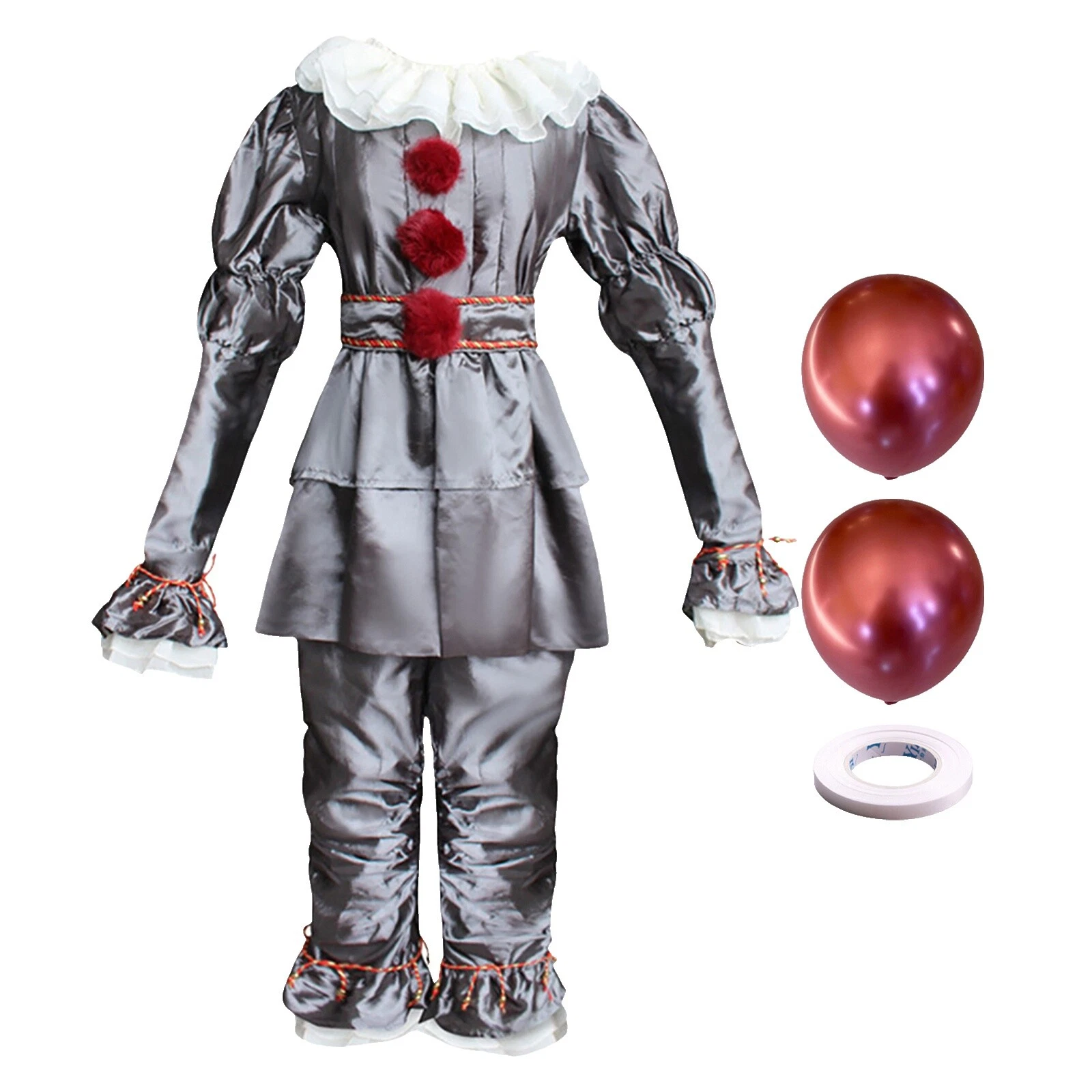 Vestido de satén de Halloween Disfraces Para Hombres