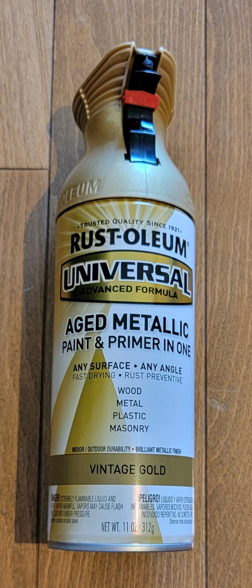 Rust Oleum Universal All Purpose Spray Paint Aged Metallic