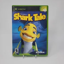 Shark Tale (Original Xbox) Black Label CIB COMPLETE & TESTED
