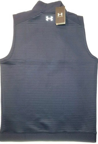 Under Armour Men's UA Storm Daytona Golf Vest Water-Repellant Navy Blue Med $90 - Picture 7 of 11