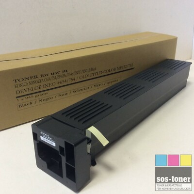Toner Black Konica-Minolta bizhub C654,C754, Develop ineo +654,+754, TN711K