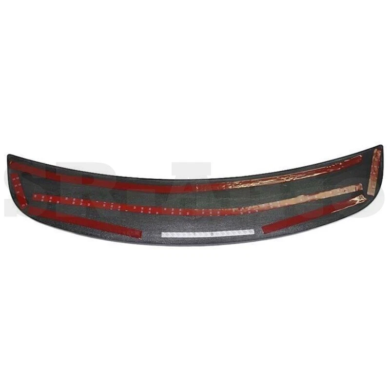 Real Carbon Fiber Rear Trunk Spoiler Wing Lip Fit for 2016-2022 Tesla Model X - Imagem 3 de 3