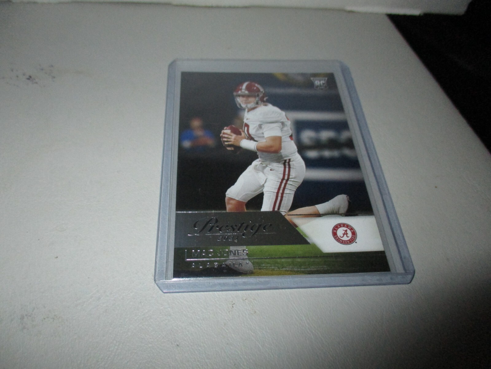 Mac Jones 2021 Panini Chronicles Prestige Draft Picks RC #87