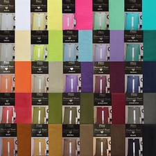 Single Sheer Voile Window Curtain Panel: 55"W x 90"L, Fully Hemmed, Rod Pocket