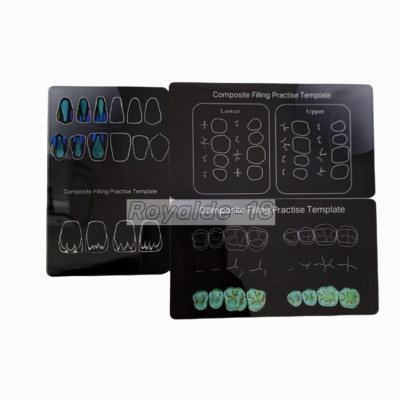 Dental Composite Resin Filling Board Practise Template Teeth Morphology Study