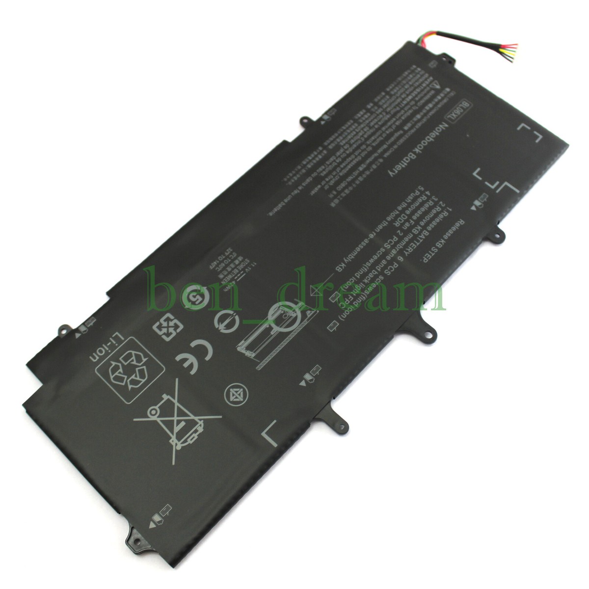 6-Cell BL06XL Replacement Battery For HP EliteBook Folio 1040 G0/G1/G2 Laptops 3 thumbnail image