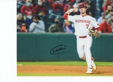 CAYDEN WALLACE ARKANSAS RAZORBACKS BASEBALL SIGNED 8X10 PHOTO W/COA #2