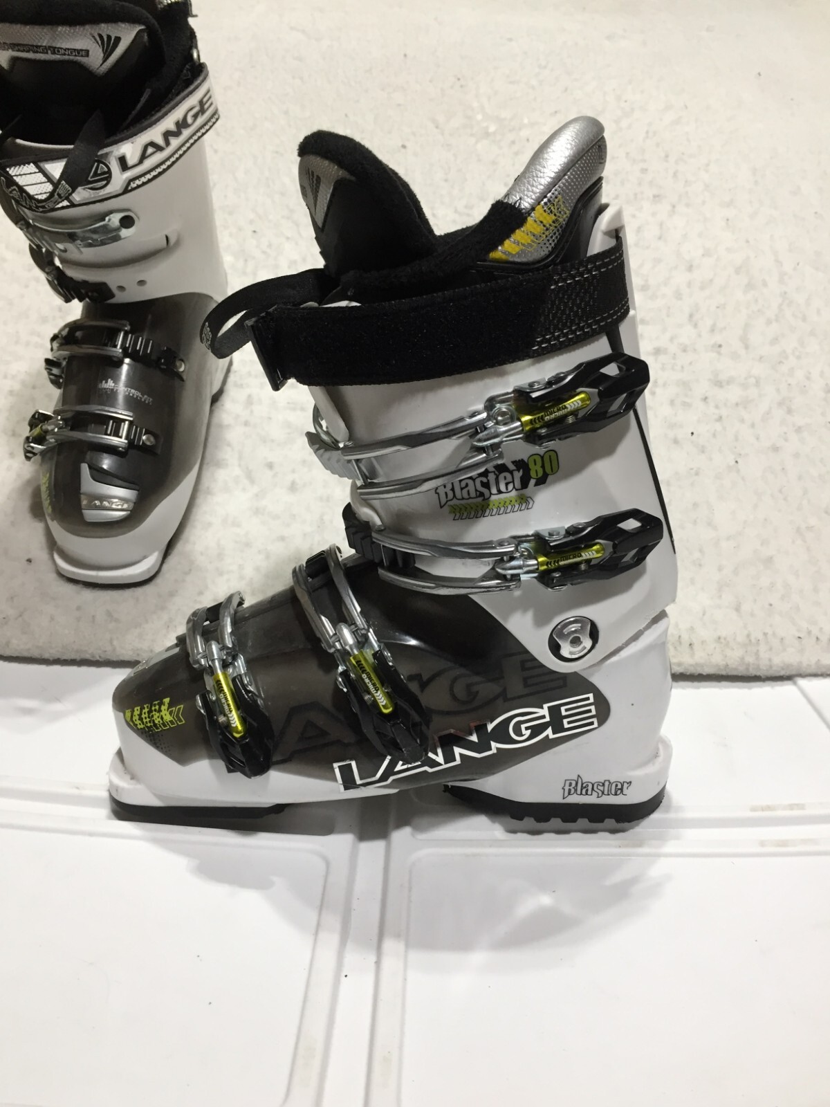SALOMON Scarpone da sci uomo Lange Blaster 80 Down Hill nero 300 mm MP 25 5 DH bianco grigio