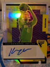 2020-21 Panini Flux Kelly Olynyk AUTO SILVER PRIZM AUTOGRAPHS INFLUX