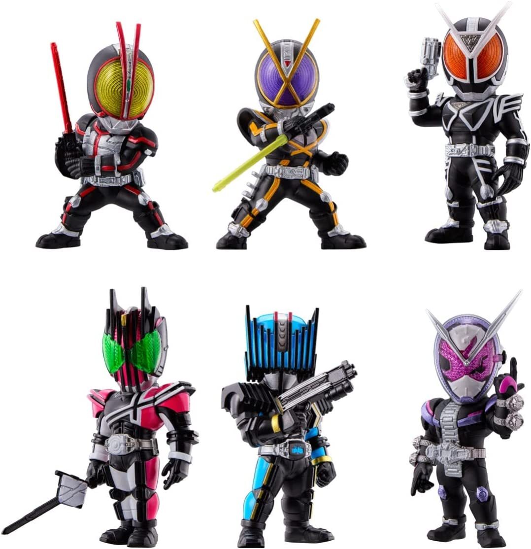 NEW Bandai CONVERGE MOTION Kamen Rider 3 10pcs 6 types Figure