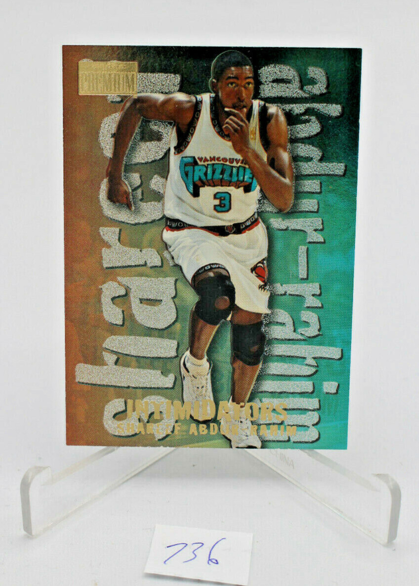 1996-97 SkyBox Premium Intimidators #1 Shareef Abdur-Rahim