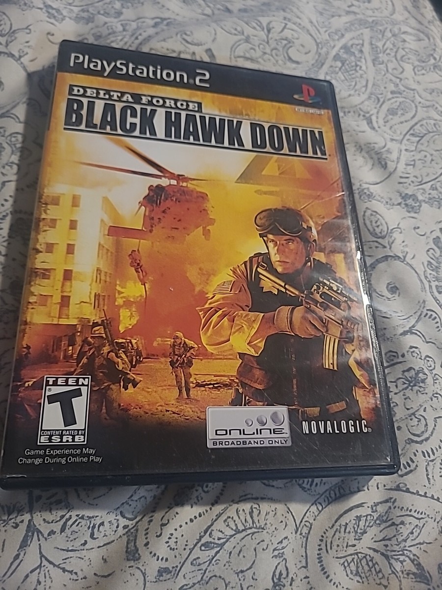 北米PS2 ブラックホークダウン(BLACK HAWK DOWN) Delta Force Black Hawk Down PlayStation 2 Game For Sale