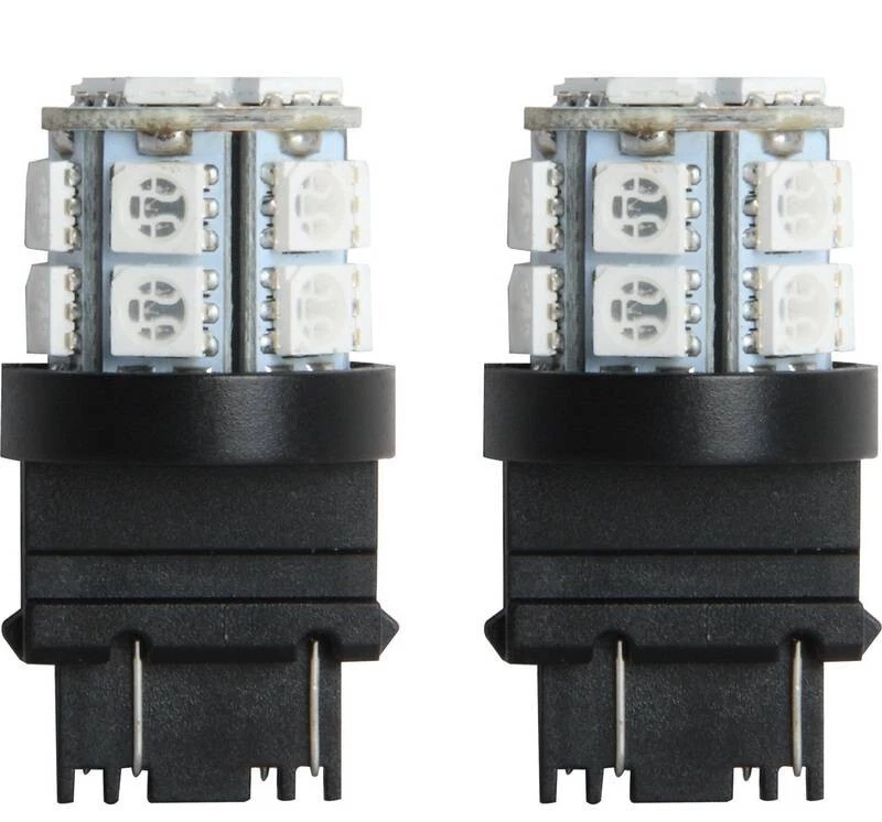 ПИЛОТ АВТОМОБИЛЬНЫЙ IL3157B15 задний фонарь лампа 3157 светодиодная лампа SMD15 LED синий внешний - Изображение 2 из 2