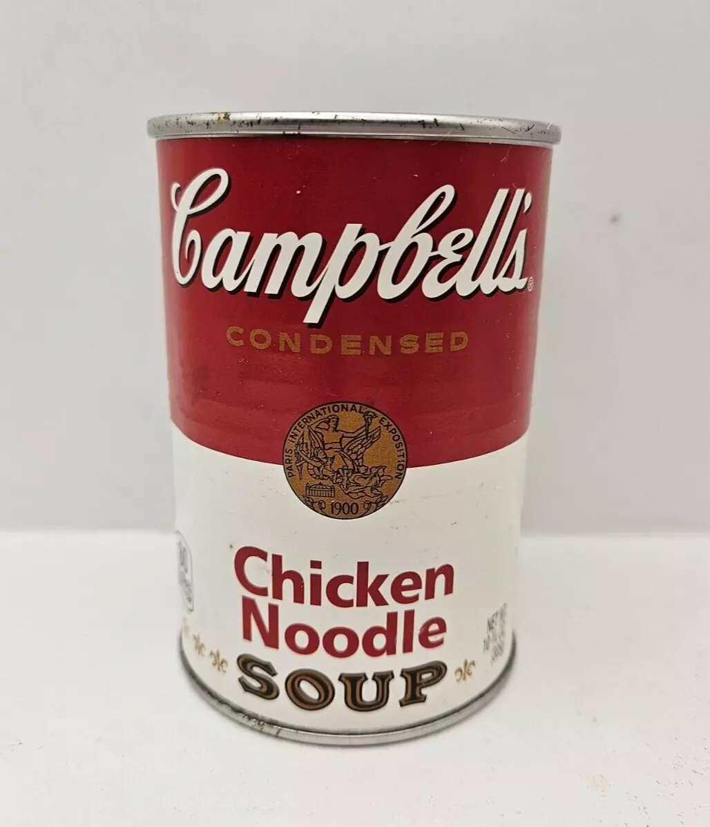 Soup on sale can metal