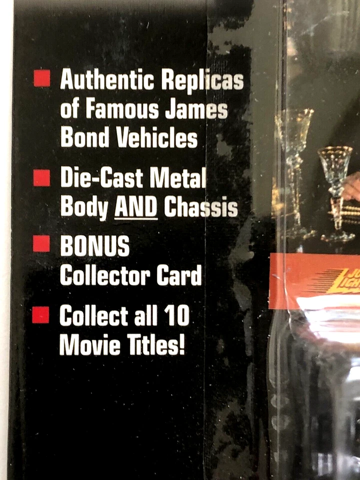 Johnny Lightning James Bond The Spy Who Loved Me 1977 Lotus Spirit 1998 de colección Foto 3 de 4