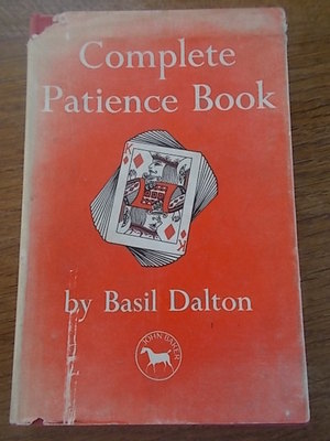 1948 The Complete Patience Book by Basil Dalton 3 books in 1 Games & Puzzles HB