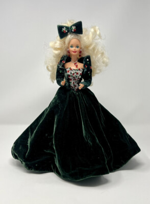 Vintage Barbie Doll Happy Holidays 1991 Special Edition Mattel - Main Image