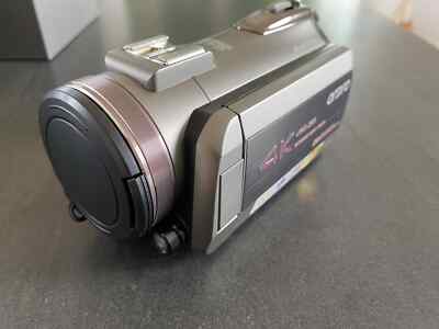 ORDRO 4K Video- und Fotokamera mit 28 Megapixel, 60 FPS, 3 Zoll Touchscreen