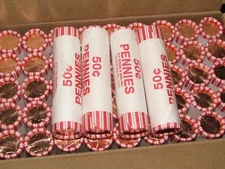 2025 D Lincoln Shield B/U  - U S Mint Rolls NOT Bank Rolls Like Others 4 Rolls