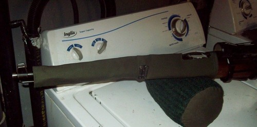 schmidt rubin rifle / swiss K-31/ Barrel Cover / Reenactor/ 7.5x55mm/ camo green - Picture 3 of 4
