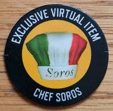 Roblox CHEF SOROS exclusive virtual CODE - IMMEDIATE delivery