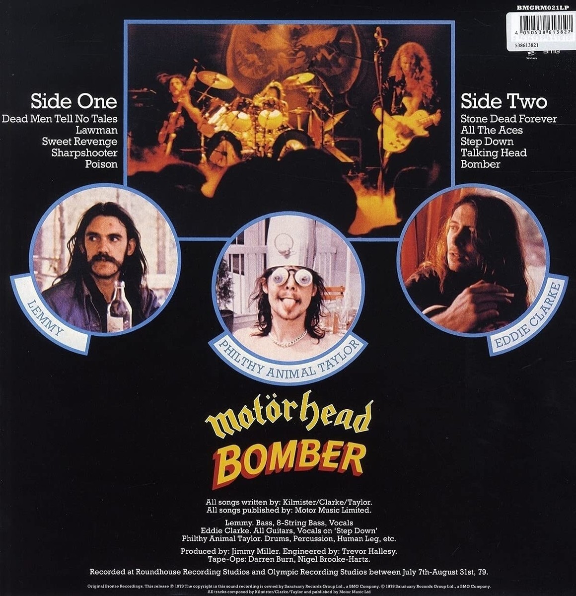 MOTORHEAD / BOMBER レコード新品未使用 Motorhead - Bomber Purple Transparent With Red & White