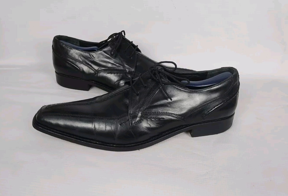 Georgio Brutini Mens Lace Up Black Dress Shoes size 11.5 | eBay display picture 1