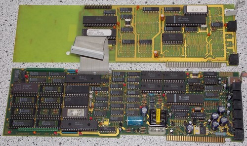 ISA 8 Bit Logware PC-IO-Karte V.01 + Logware PC-CAT v.03 EPROM V.07 Karte Card - Afbeelding 2 van 2