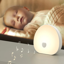 White Noise Machine RGB Night Light Sleep Sound Soothing Baby Relax Lamp