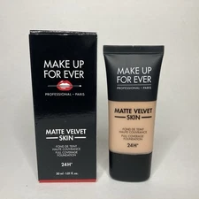 MAKE UP FOREVER R260 Make Up For Ever Matte Velvet Skin Blurring Foundation NEW