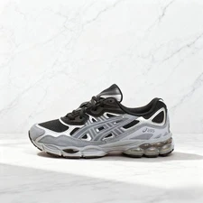 ASICS Sportstyle Gel-NYC Men's Running Shoes Black/Grey 1203A383-003 Sizes 7-11