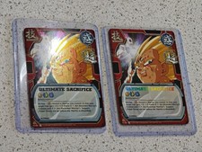 2 X Majin Vegeta Ultimate Sacrifice 1st edition 2009 Bandai TE-162. Foil & Non