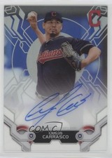 2019 Topps High Tek High Tek Auto Carlos Carrasco #HTA-CC Auto e6p