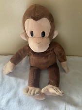 Applause Russ Curious George Plush 16" Stuffed Animal Monkey