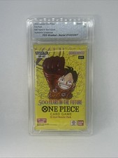 2024 One Piece 500 Anni Nel Futuro Confezione Foil Sigillata TCC Graded Gem Mint 10