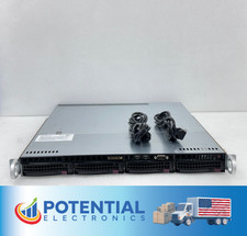 Supermicro CSE-813M Server X10SRI-F Board 1x Xeon E5-1620V3 64GB RAM NO HDD