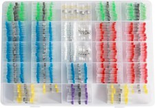 400 PCS Solder Connectors Heat Shrink Waterproof Electrical Docking Joints