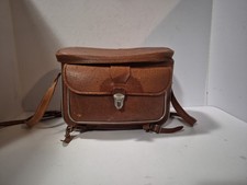 Vintage Leather Camera Bag Eaton Optina