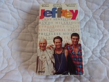 JEFFREY VHS LGBTQ GAY ROMANCE COMEDY AIDS DRAMA NYC PATRICK STEWART STEVEN WEBER