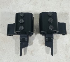 Pair Quickie SR45 Tilt in Space Manual Wheelchair Armrest Mount Brackets