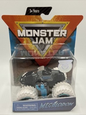 2019 Spin Master Monster Jam Megalodon Trainer Truck Chase VHTF