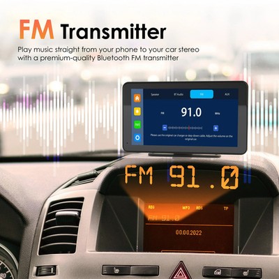 Rexing CPDUO-7 Wireless CarPlay/Android Auto Receiver with 4K Dash Cam, 1080p
