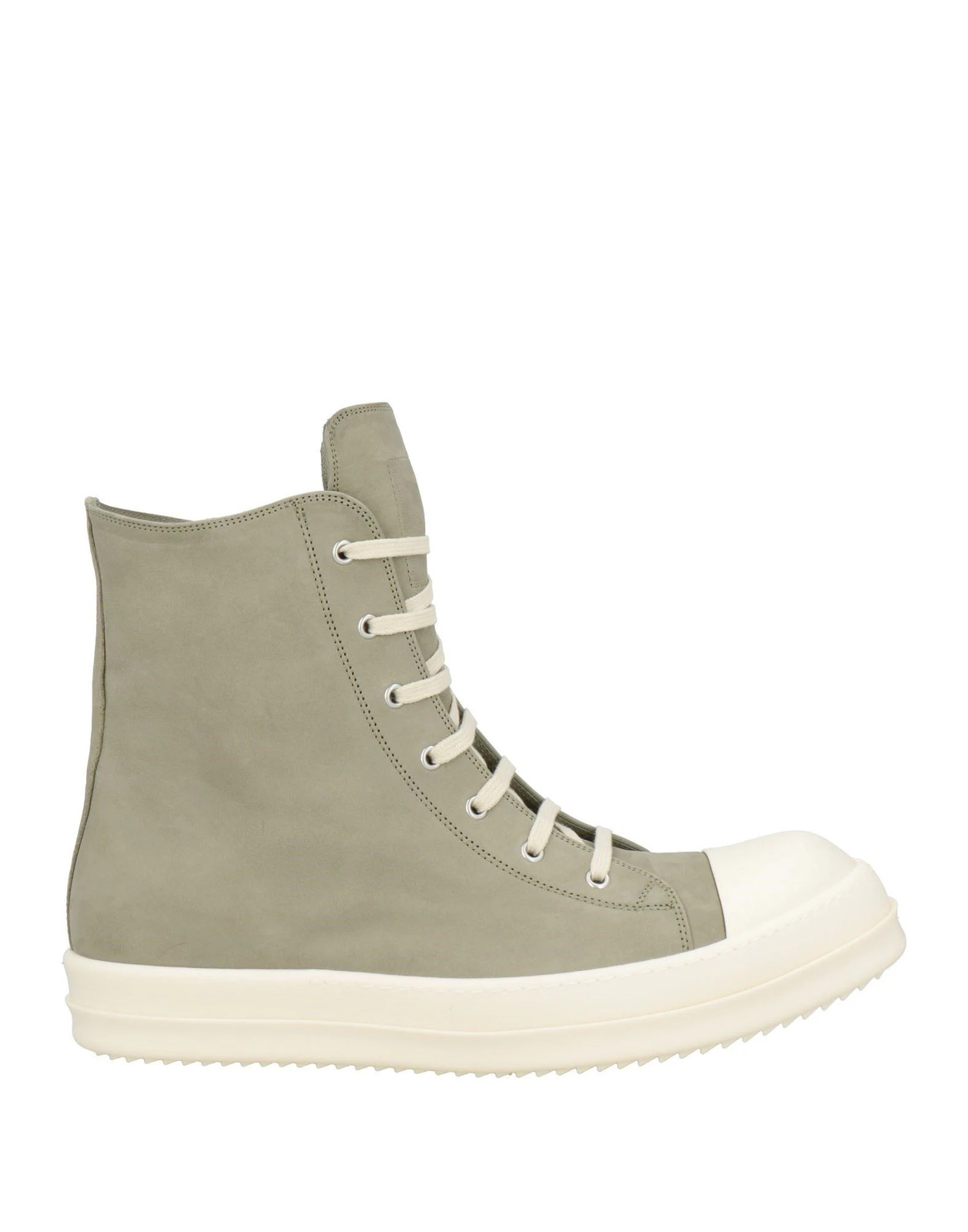 Rick Owens - Men - Leather Trainers - Sage green 170090₽