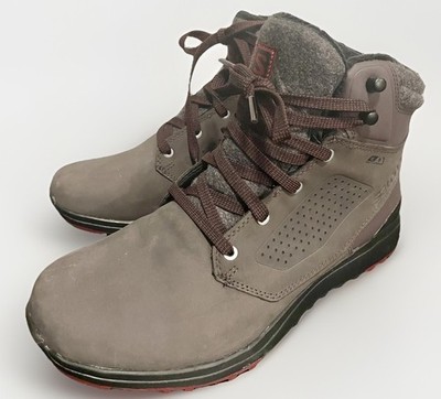 Salomon Utility CS WP Winter Boots Gray Winter Contagrip Waterproof Men's US 9.5