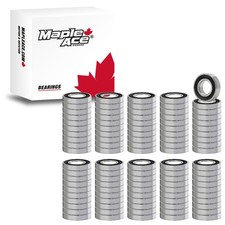 6004-2RS Ball Bearing 20x42x12mm 6004 2RS Rubber Sealed (Qty 100)