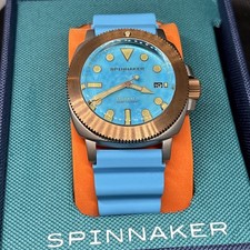 Spinnaker Hull Titanium Bronze Automatic Lapi...