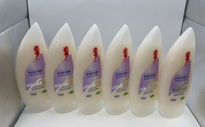 Algemarin Perfume Body Wash Shower Gel Soap 300ml x 6 Pack Set Moisturizing