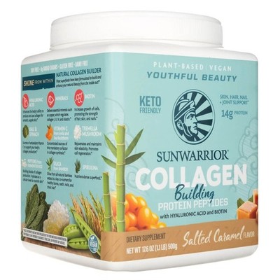 Sunwarrior Kollagen Proteinpeptide gesalzenes Karamell USA, 500 g