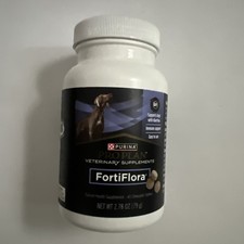 Purina Pro Plan FortiFlora Chewable Dog Tablets Probiotic Supplement, 45 Ct New
